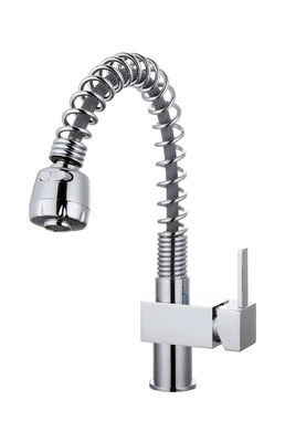 Brass Kitchen Mixer Faucet With Single Handle To Kitchen T81095A